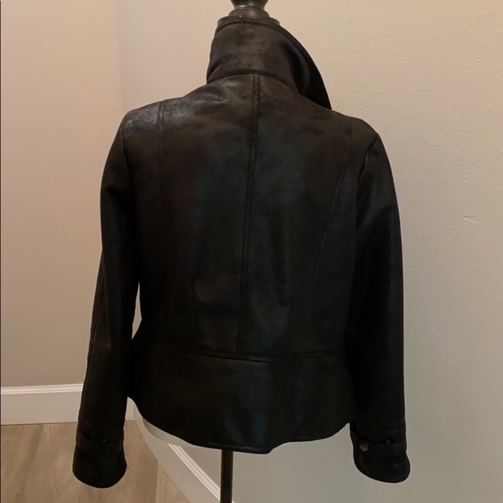 Via Spiga Faux Suede Jacket - Picture 3 of 6